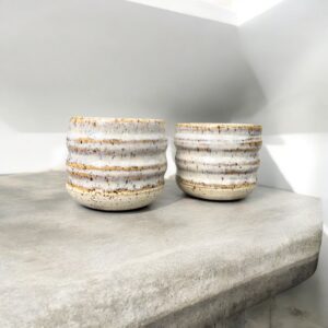 Handmade ceramic  - set of 2 cups